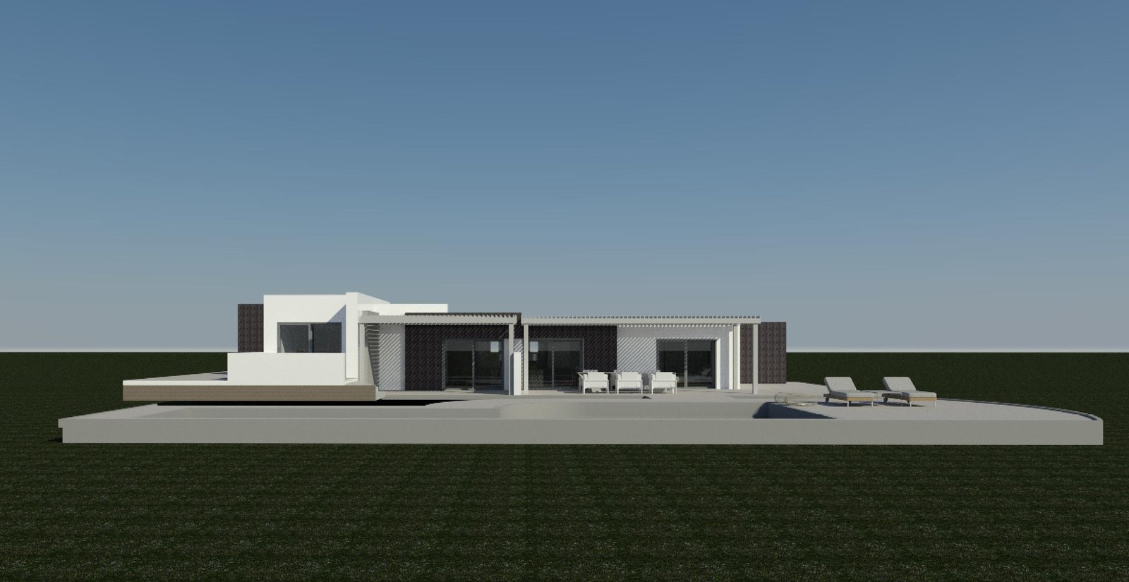 GROUND FLOOR DWELLING WITH POOL